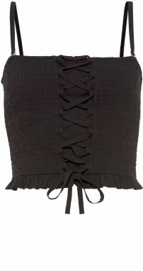 BUFFALO Top  čierna