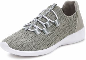 VIVANCE Slip-on obuv  kamenná / biela