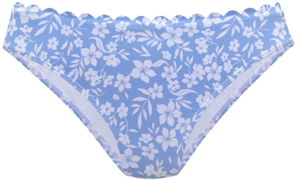 VIVANCE Bikinové nohavičky  modrá / biela