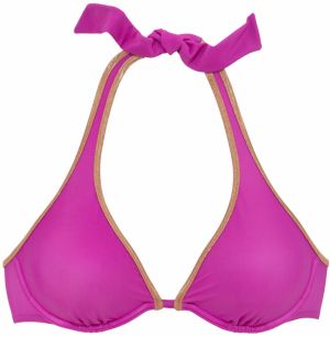 BRUNO BANANI Bikinový top  tmavofialová