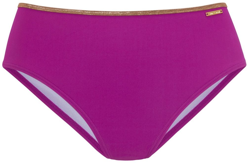 Bruno Banani Bikinové nohavičky  bronzová / fialová