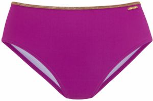 BRUNO BANANI Bikinové nohavičky  bronzová / fialová