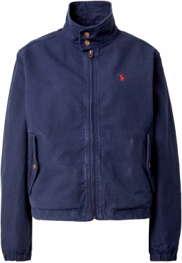Polo Ralph Lauren Prechodná bunda 'WINDBREAKER'  námornícka modrá / červená