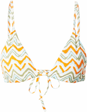 MYLAVIE by Sarah Harrison Bikinový top  modrá / zelená / oranžová / biela