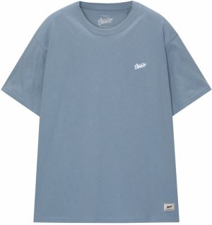 Pull&Bear Tričko  svetlomodrá / biela