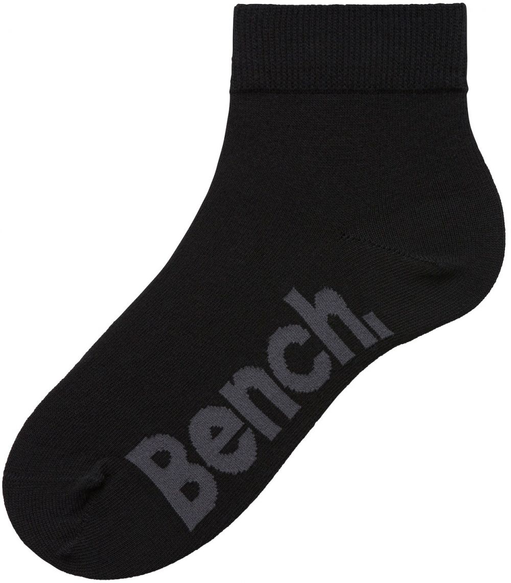 BENCH Ponožky  svetlosivá / čierna