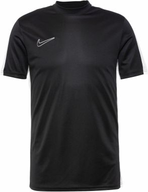 NIKE Funkčné tričko 'Academy23'  čierna / biela