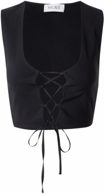 MYLAVIE by Sarah Harrison Top  čierna