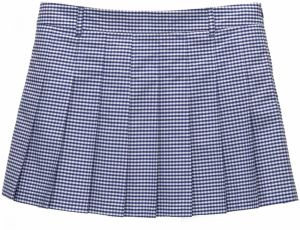 Pull&Bear Sukňa  námornícka modrá / biela