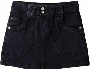 Bershka Sukňa  čierny denim