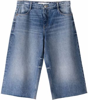 Bershka Džínsy  modrá denim