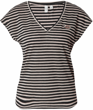 VERO MODA Tričko 'VMMIVA'  béžová / čierna