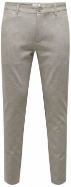 Only & Sons Chino nohavice 'ONSMark'  kamenná / šedobiela