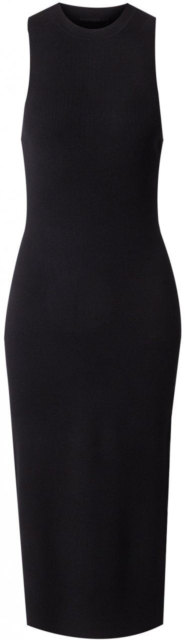 DRYKORN Pletené šaty 'ELYNA'  čierna