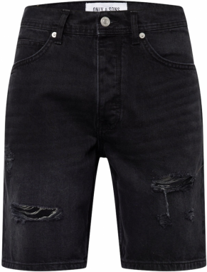 Only & Sons Džínsy 'ONSEDGE'  čierny denim