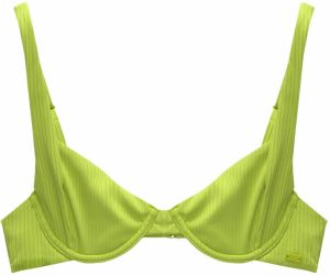 Pull&Bear Bikinový top  limetová