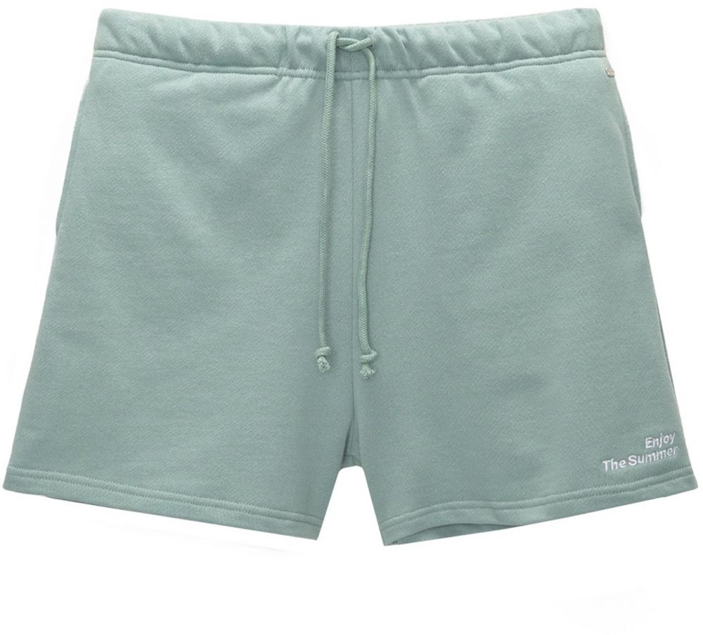Pull&Bear Nohavice  mätová / biela