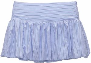 Pull&Bear Sukňa  tmavomodrá / svetlomodrá / biela