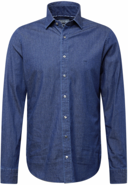 Michael Kors Košeľa 'REAL'  modrá denim