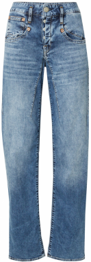 Herrlicher Džínsy 'Shyra'  modrá denim / čokoládová / čierna