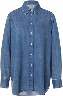 Soft Rebels Blúzka 'Keira'  modrá denim