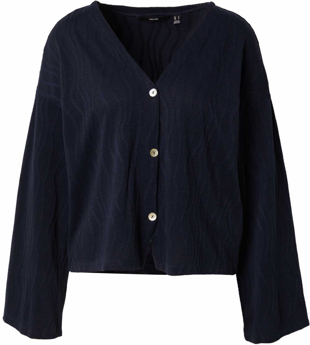 VERO MODA Kardigán 'VMELLIE'  námornícka modrá