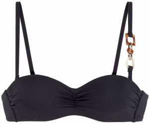 LASCANA Bikinový top 'Wire'  čierna