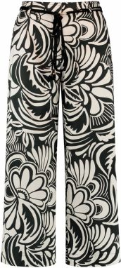 GERRY WEBER Nohavice  čierna / biela