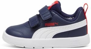 PUMA Tenisky 'Courtflex V3'  námornícka modrá / červená / biela