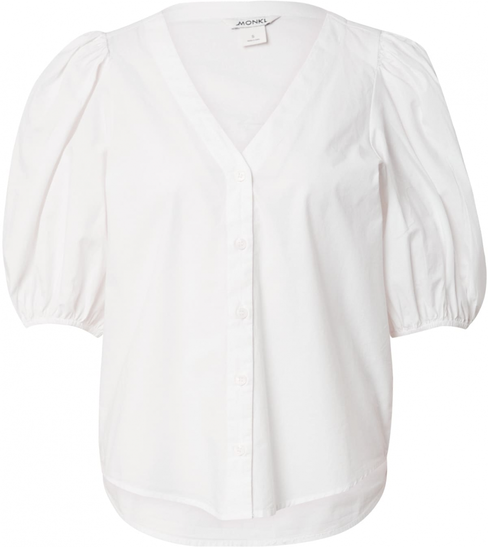 Monki Blúzka  biela