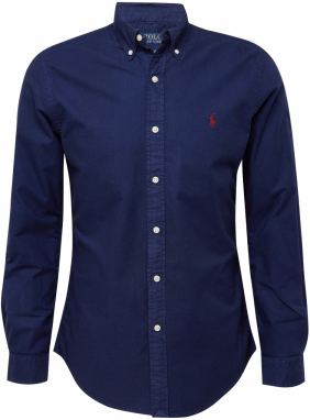 Polo Ralph Lauren Košeľa  námornícka modrá / červená