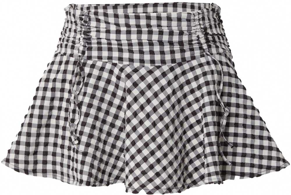 Monki Sukňa  čierna / biela