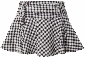 Monki Sukňa  čierna / biela