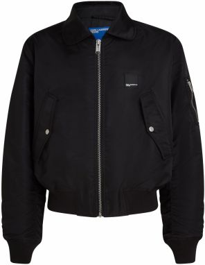 KARL LAGERFELD JEANS Prechodná bunda  čierna