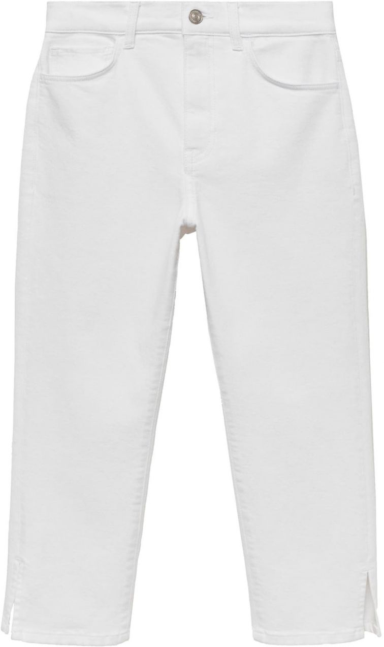 MANGO Džínsy 'PRISCILA'  biely denim