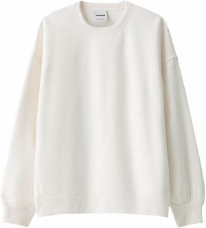 Bershka Mikina  šedobiela