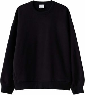 Bershka Mikina  čierna
