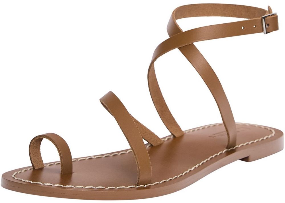 Pull&Bear Remienkové sandále  hnedá