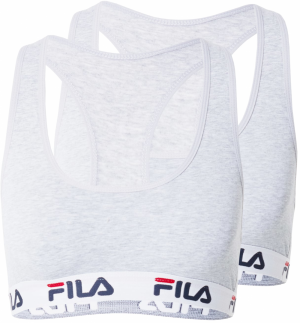 FILA Podprsenka  tmavomodrá / sivá melírovaná / krvavo červená / biela