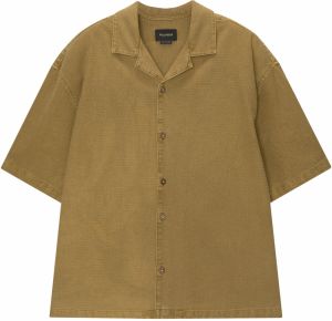 Pull&Bear Košeľa  olivová