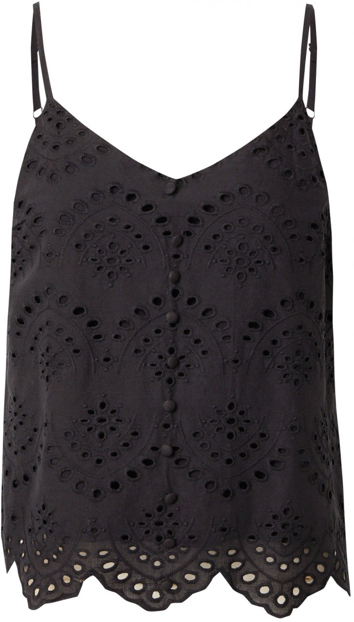 PIECES Top 'PCVILDE'  čierna