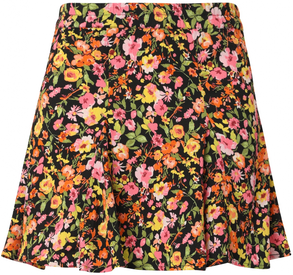 Vero Moda Petite Sukňa 'VMPAGE'  žltá / zelená / svetloružová / čierna