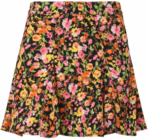 Vero Moda Petite Sukňa 'VMPAGE'  žltá / zelená / svetloružová / čierna