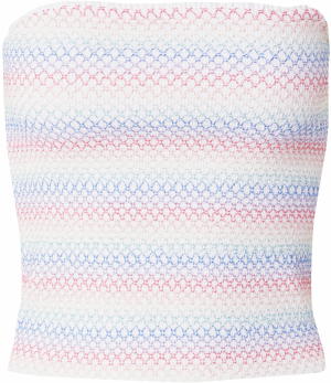 Abercrombie & Fitch Top 'PRIDE'  modrá / zelená / červená / biela