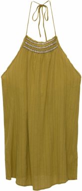 Pull&Bear Letné šaty  striebornosivá / olivová / čierna
