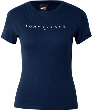 Tommy Jeans Curve Tričko  námornícka modrá / karmínovo červená / biela