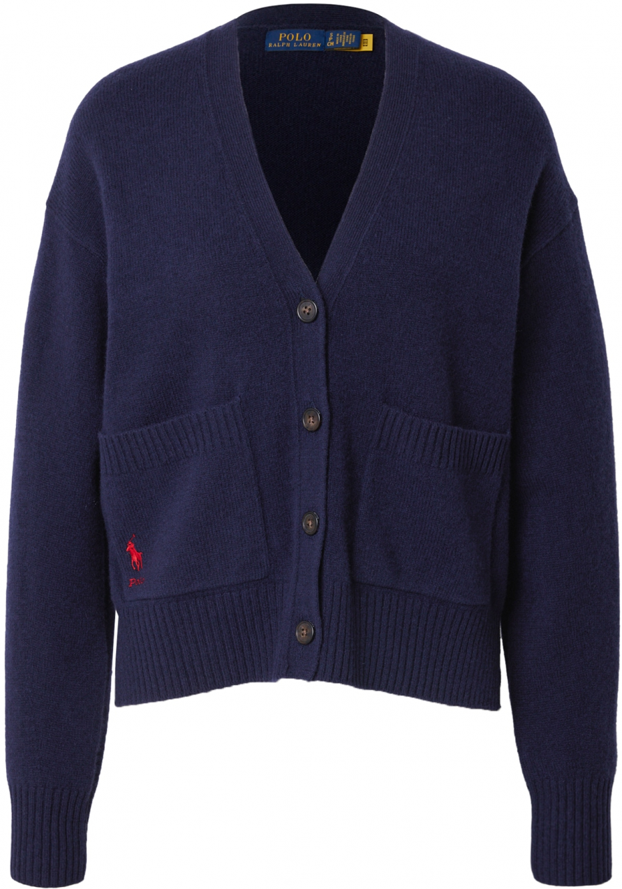 Polo Ralph Lauren Kardigán  námornícka modrá / červená