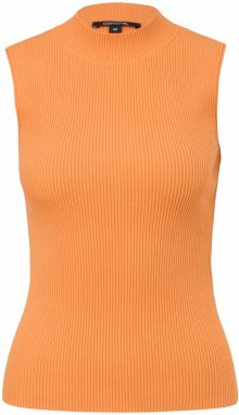 COMMA Vyšívaný top  oranžová