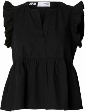 SELECTED FEMME Blúzka 'BLAIR-IDA'  čierna