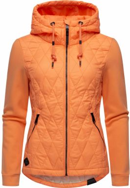 Ragwear Prechodná bunda 'Lucinda'  oranžová / čierna